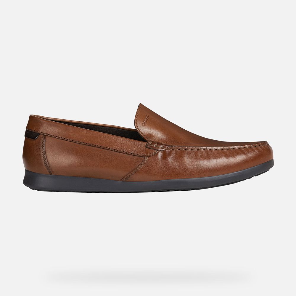 Geox Erkek Loafers Kahverengi - Sile - IWE-503491